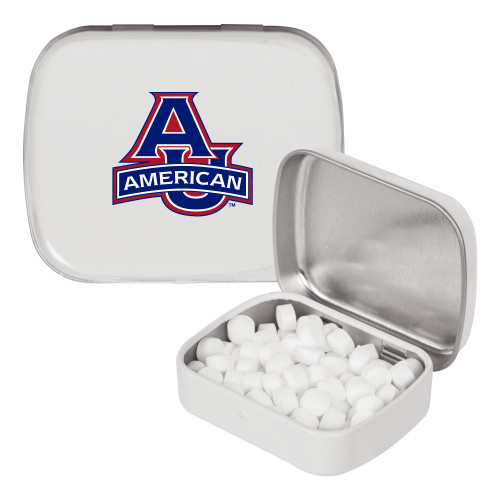  White Rectangular Peppermint Tin - Primary Mark
