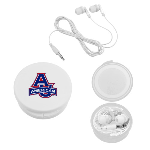  Ear Buds in White Case - Primary Mark