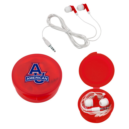  Ear Buds in Red Case - Primary Mark
