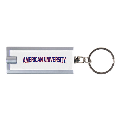  Turbo White Flashlight Key Holder - Wordmark 3