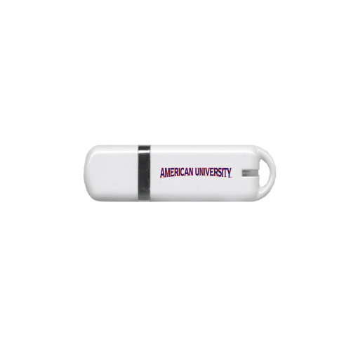  USB White Pen Drive 4G - Wordmark 3