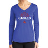 Thumbnail image for  Womens Royal Performance Long Sleeve V Neck Shirt