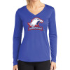 Thumbnail image for  Womens Royal Performance Long Sleeve V Neck Shirt