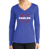 Thumbnail image for  Womens Royal Performance Long Sleeve V Neck Shirt