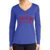 Thumbnail image for  Womens Royal Performance Long Sleeve V Neck Shirt