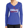 Thumbnail image for  Womens Royal Performance Long Sleeve V Neck Shirt