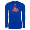 Thumbnail image for  Under Armour Royal Long Sleeve Tech Tee