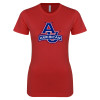 Thumbnail image for  Next Level Womens Red Boyfriend Tee