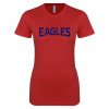Thumbnail image for  Next Level Womens Red Boyfriend Tee