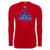 Thumbnail image for  Under Armour Red Long Sleeve Tech Tee