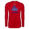 Thumbnail image for  Under Armour Red Long Sleeve Tech Tee