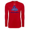 Thumbnail image for  Under Armour Red Long Sleeve Tech Tee
