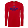 Thumbnail image for  Under Armour Red Long Sleeve Tech Tee