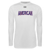 Thumbnail image for  Under Armour White Long Sleeve Tech Tee