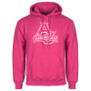 Thumbnail image for  Womens Fuchsia Fleece Hoodie
