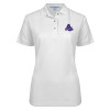 Thumbnail image for  Womens Silk Touch White Pique Polo