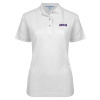Thumbnail image for  Womens Silk Touch White Pique Polo