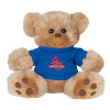 Thumbnail image for  Plush Big Paw 8 1/2 inch Brown Bear w/Royal Shirt