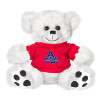 Thumbnail image for  Plush Big Paw 8 1/2 inch White Bear w/Red Shirt