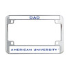 Thumbnail image for  Metal Motorcycle License Plate Frame in Chrome