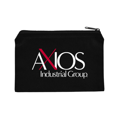  8oz. Black Cotton Travel Pouch - AXIOS Industrial Group