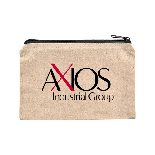  8oz. Natural Cotton Travel Pouch - AXIOS Industrial Group