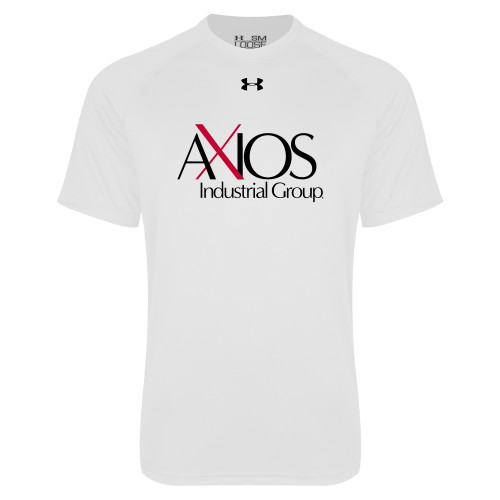  Under Armour White Tech Tee - AXIOS Industrial Group