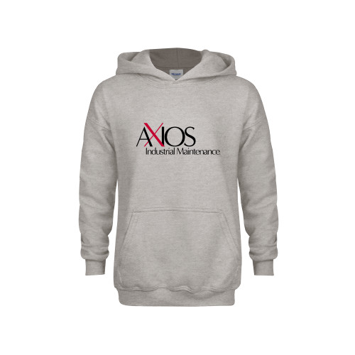  Youth Grey Fleece Hood - AXIOS Industrial Maintenance