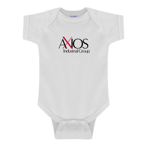  White Infant Onesie - AXIOS Industrial Group