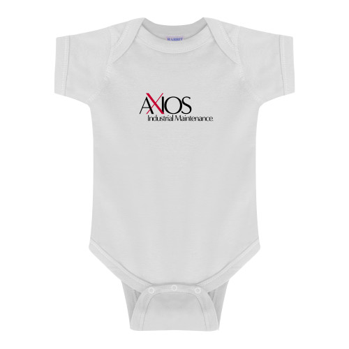  White Infant Onesie - AXIOS Industrial Maintenance