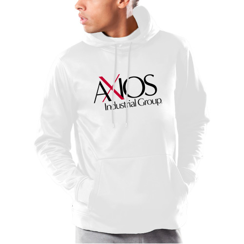  Under Armour White Armour Fleece Hoodie - AXIOS Industrial Group