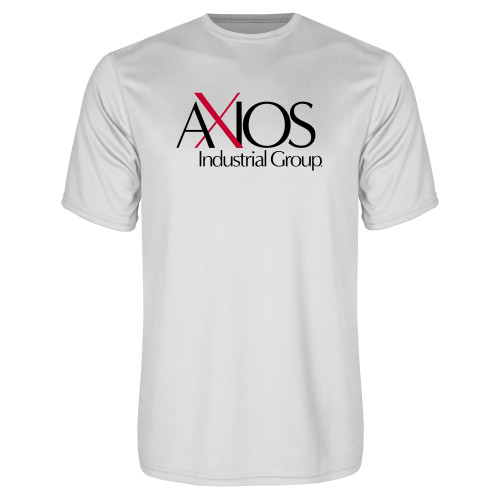  White Performance Tee - AXIOS Industrial Group