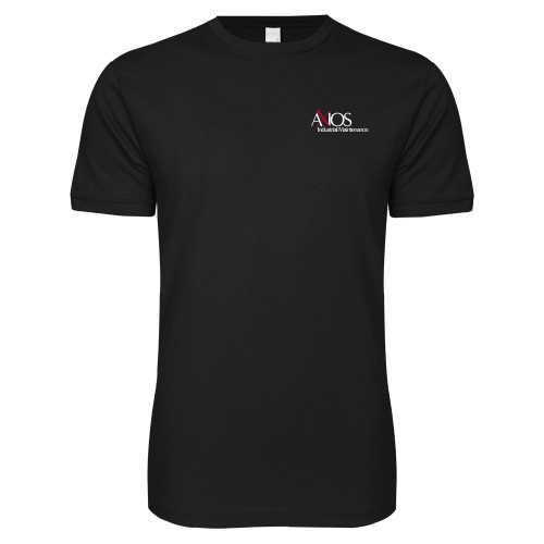 Next Level Black SoftStyle T Shirt-AXIOS Industrial Maintenance