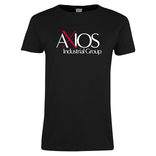  Womens Black Short Sleeve Tee - AXIOS Industrial Group