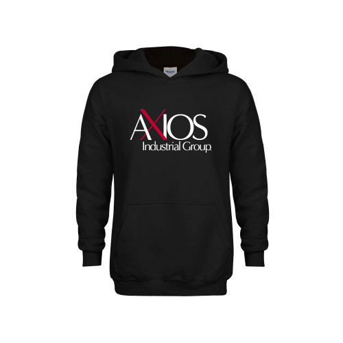  Youth Black Fleece Hoodie - AXIOS Industrial Group
