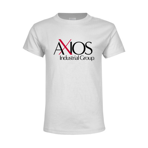 Youth White T Shirt - AXIOS Industrial Group
