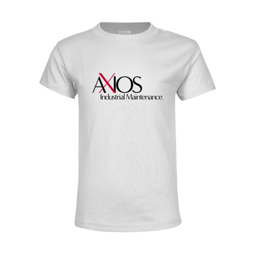 Youth White T Shirt - AXIOS Industrial Maintenance