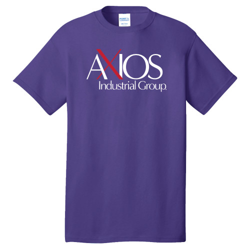  Extended Purple T Shirt - AXIOS Industrial Group - PLUS