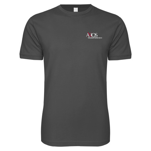 Next Level Charcoal SoftStyle T Shirt-AXIOS Industrial Maintenance