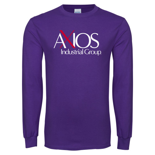  Purple Long Sleeve T Shirt - AXIOS Industrial Group