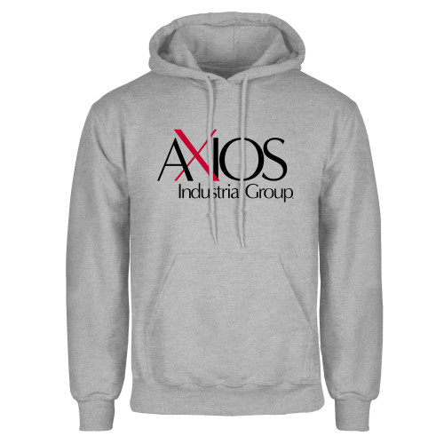  Grey Fleece Hoodie - AXIOS Industrial Group