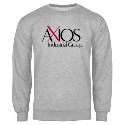  Grey Fleece Crew - AXIOS Industrial Group