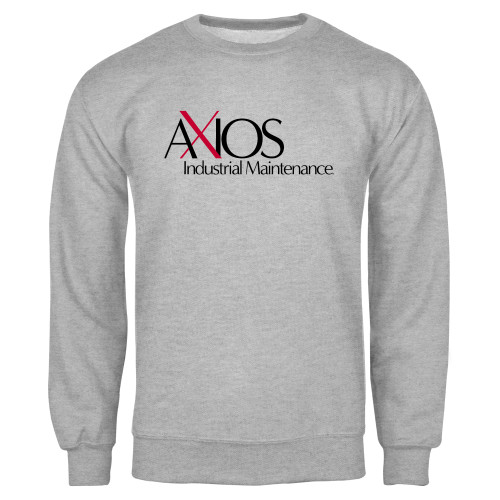  Grey Fleece Crew - AXIOS Industrial Maintenance