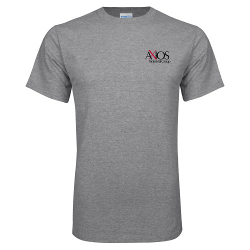  Grey T Shirt - AXIOS Industrial Group - PLUS