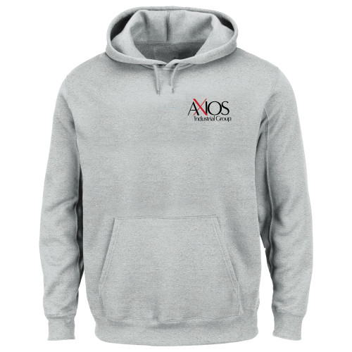  Extended Heather Grey Hoodie - AXIOS Industrial Group - PLUS