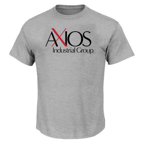  Tall Heather Grey T Shirt - AXIOS Industrial Group - PLUS