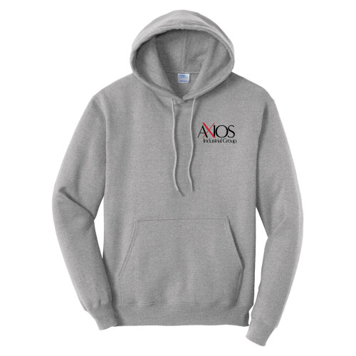  Tall Athletic Heather Fleece Hoodie - AXIOS Industrial Group - PLUS