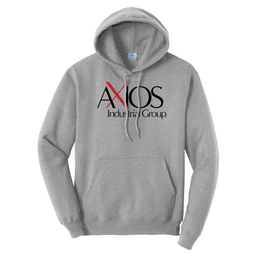  Tall Athletic Heather Fleece Hoodie - AXIOS Industrial Group - PLUS