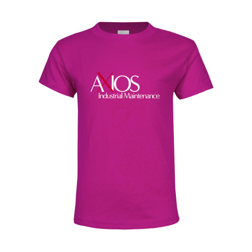  Youth Hot Pink T Shirt - AXIOS Industrial Maintenance