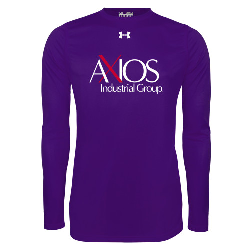  Under Armour Purple Long Sleeve Tech Tee - AXIOS Industrial Group